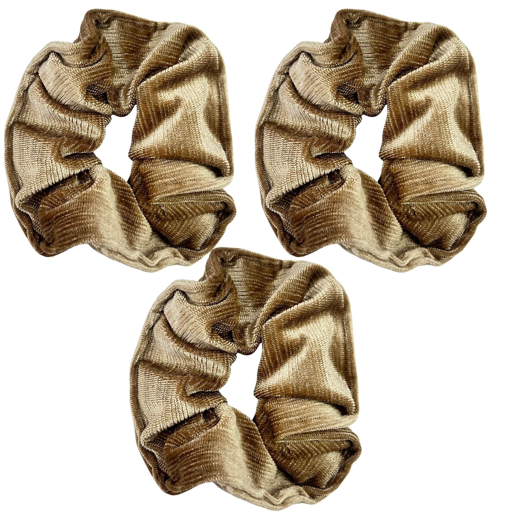 APN-0149 PONYTAIL VELVET SILVER LINING 13cm