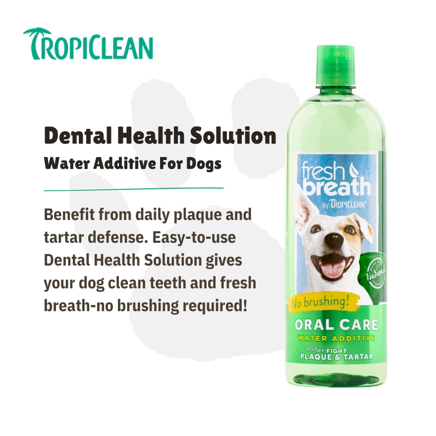 Dental Health Solution for Dogs 33.8oz.(1L)