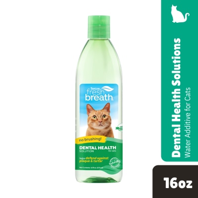 TROPICLEAN - Fresh Breath Dental Health Solution for Cats