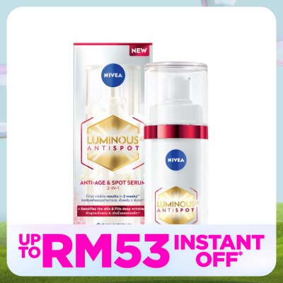NIVEA LUMINOUS 630 Luminous630 AntiSpot Anti-Age & Spot Serum 30ml