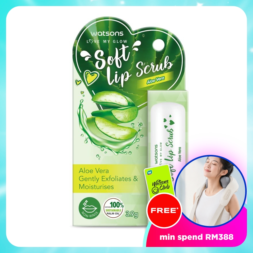 Soft Lip Scrub Aloe Vera 3.9g