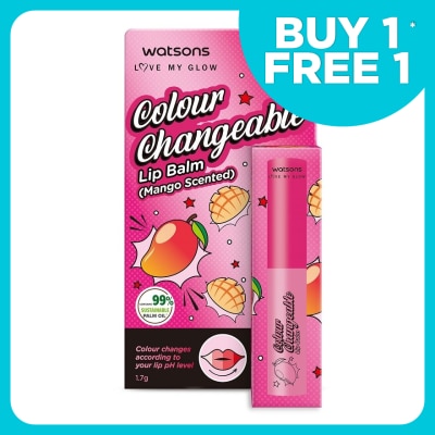 WATSONS Colour Changeable Lip Balm Mango 1.7g