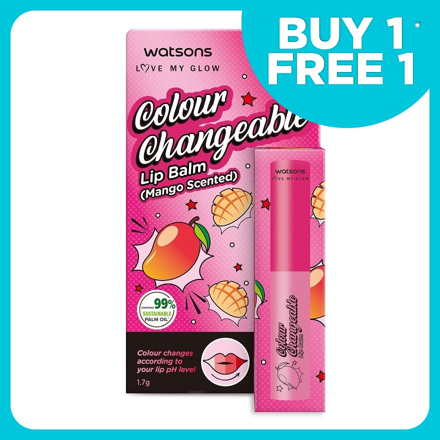 Colour Changeable Lip Balm Mango 1.7g