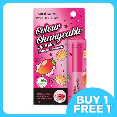 WATSONS Colour Changeable Lip Balm Mango 1.7g