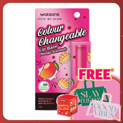 WATSONS Colour Changeable Lip Balm Mango 1.7g