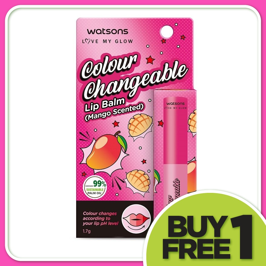 Colour Changeable Lip Balm Mango 1.7g