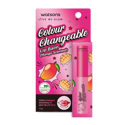 WATSONS - Colour Changeable Lip Balm Mango 1.7g image