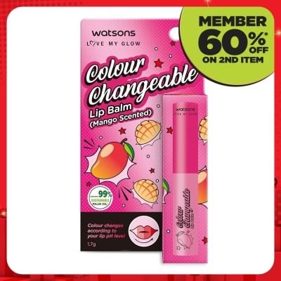 WATSONS Colour Changeable Lip Balm Mango 1.7g
