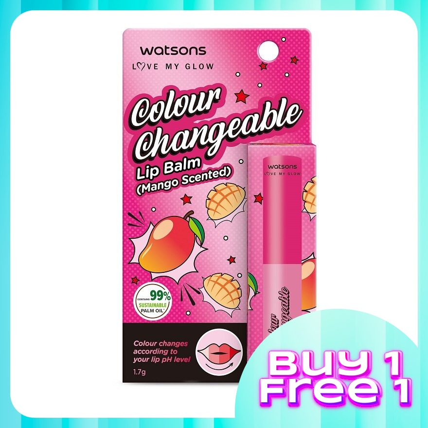 Colour Changeable Lip Balm Mango 1.7g