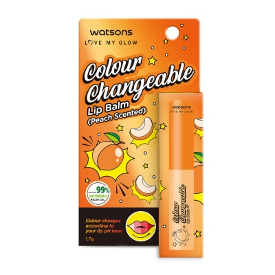 WATSONS - Colour Changeable Lip Balm Peach 1.7g image