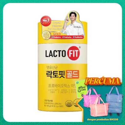 LACTOFIT - Probiotic Gold Health Supplement 50s