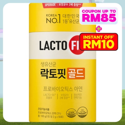 LACTOFIT Probiotic Gold Health Supplement 50s