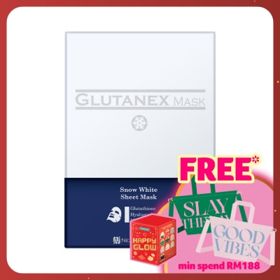 GLUTANEX Snow White Sheet Mask 1s
