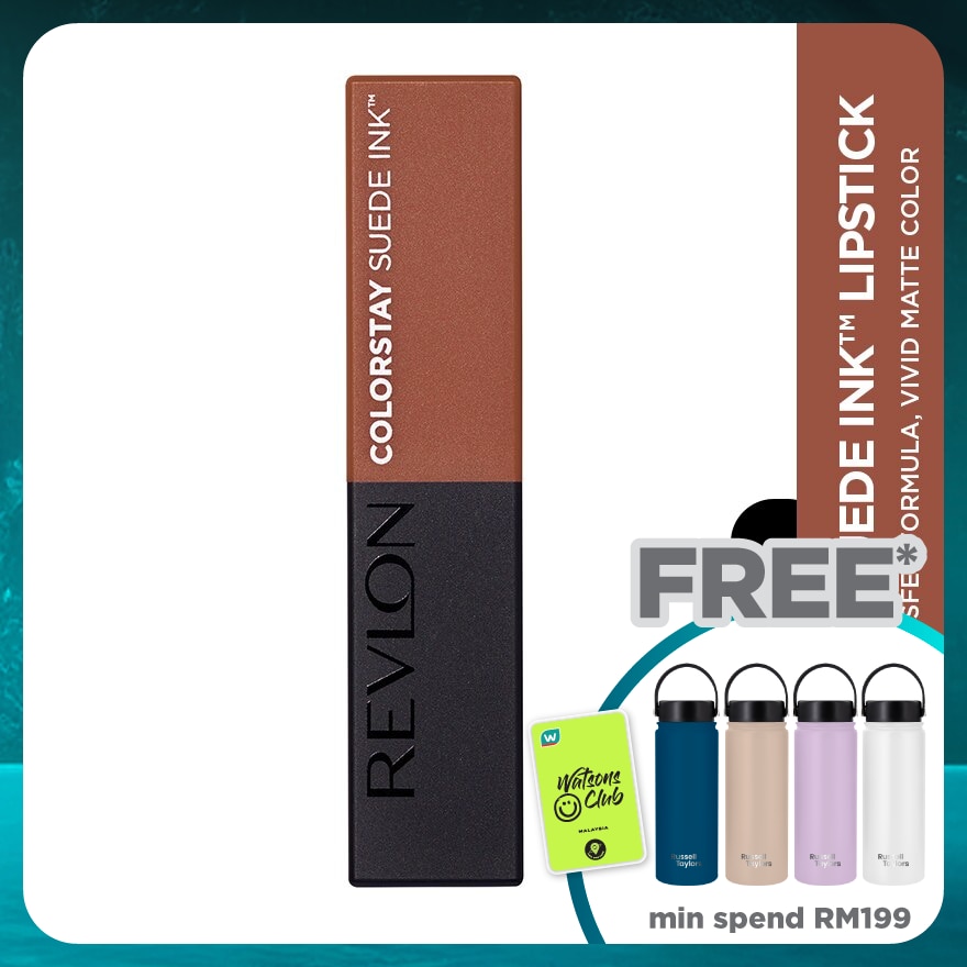 REVLON ColorStay Suede Ink Lipstick 004 Pure Talent