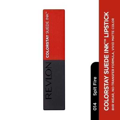 REVLON ColorStay Suede Ink Lipstick 014 Spit Fire