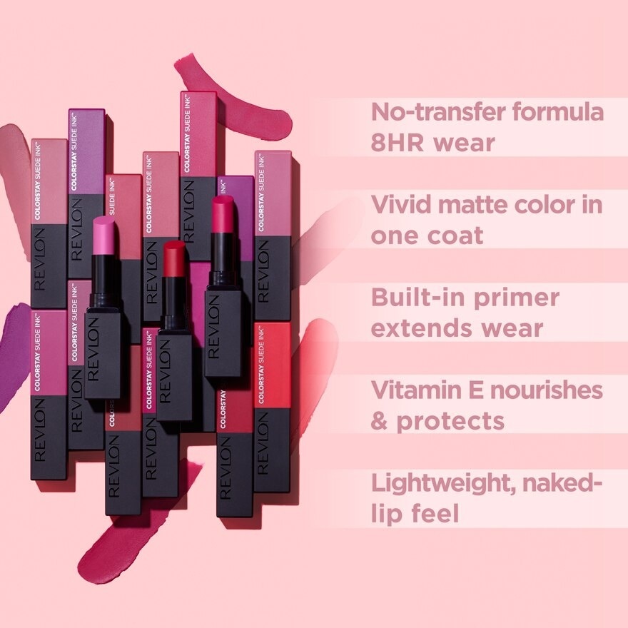 ColorStay Suede Ink Lipstick 014 Spit Fire