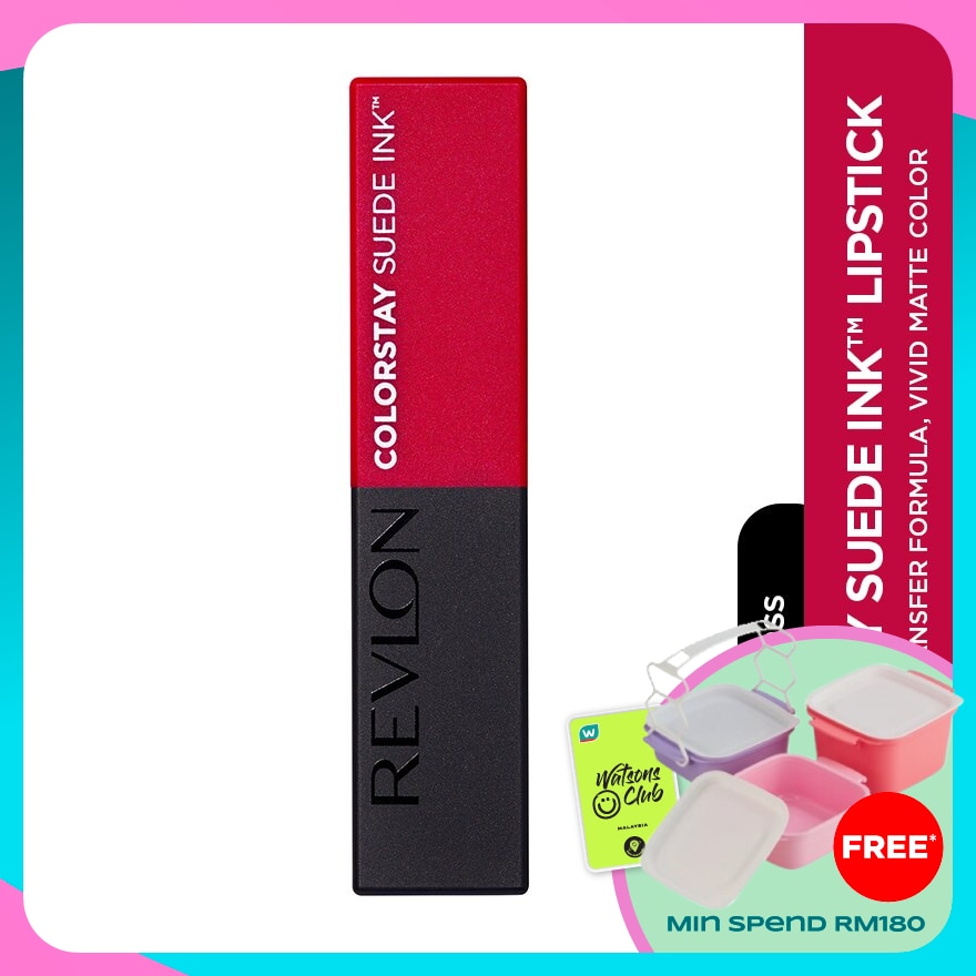 REVLON ColorStay Suede Ink Lipstick 018 First Class