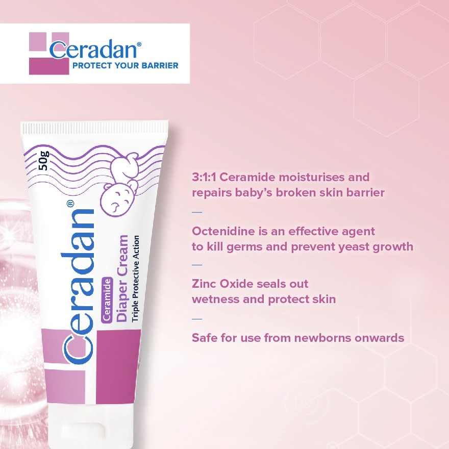 Diaper Cream Triple Protective Action 50g