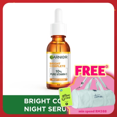 GARNIER Bright Complete Overnight Serum 30ml