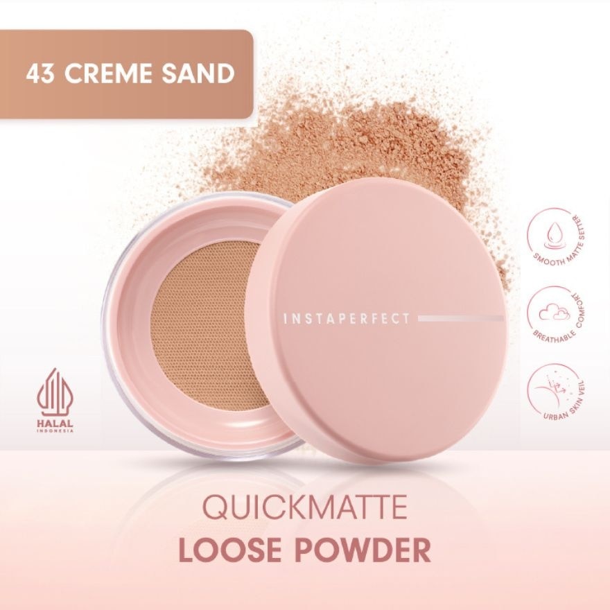 Insta P  Qmatte Loose Powder 43 CS 9G