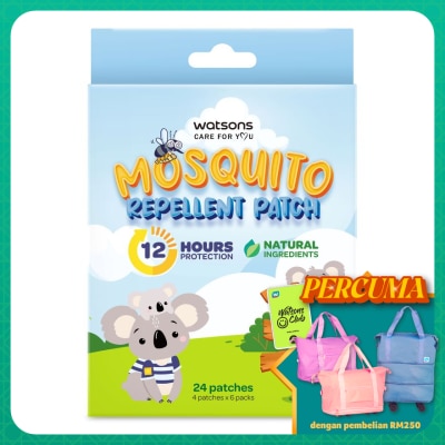 WATSONS Mosquito Repellent Patch 24s
