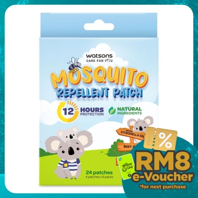 WATSONS Mosquito Repellent Patch 24s