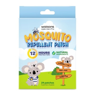 WATSONS Mosquito Repellent Patch 24s