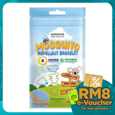 WATSONS Mosquito Repellent Bracelet 30s