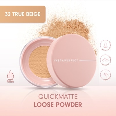 WARDAH - Insta P Qmatte Loose Powder 32 TB 9G