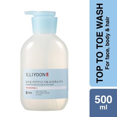 ILLIYOON Ceramide Ato Top to Toe Wash 500ml