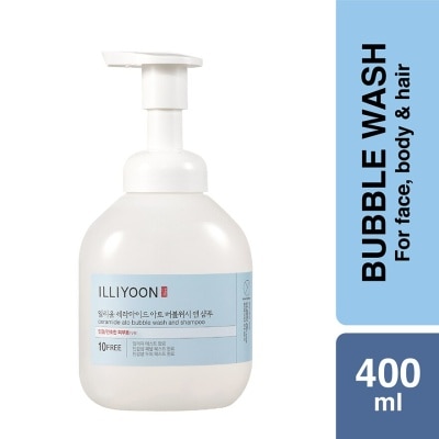 ILLIYOON Ceramide Ato Bubble Wash & Shampoo 400ml