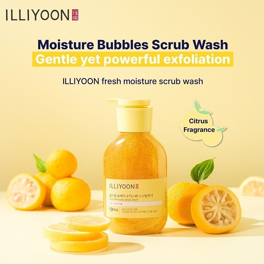 Fresh Moisture Scrub Wash 400ml