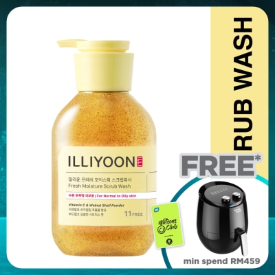 ILLIYOON Fresh Moisture Scrub Wash 400ml