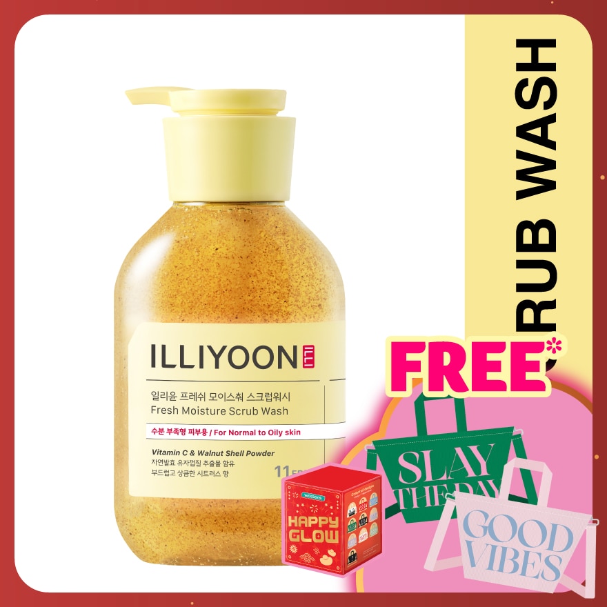 Fresh Moisture Scrub Wash 400ml