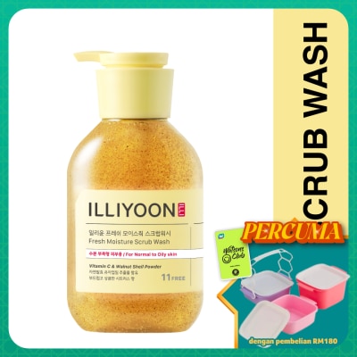 ILLIYOON - Fresh Moisture Scrub Wash 400ml