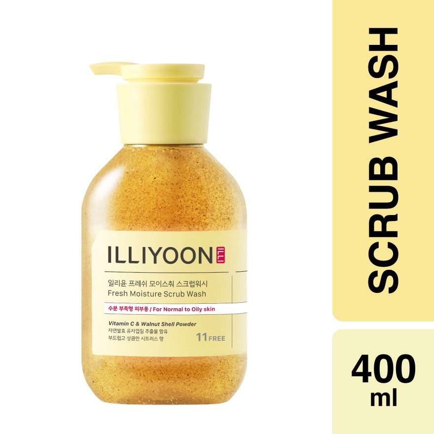 Fresh Moisture Scrub Wash 400ml
