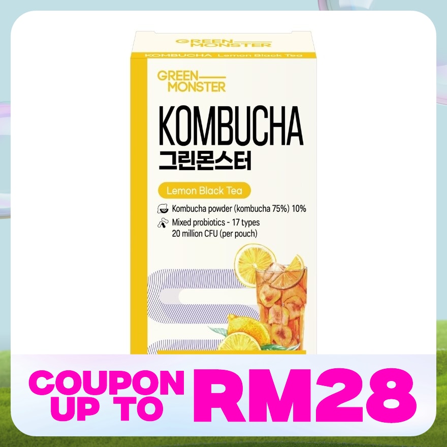 Kombucha Lemon Black Tea Flavoured 5gx10s