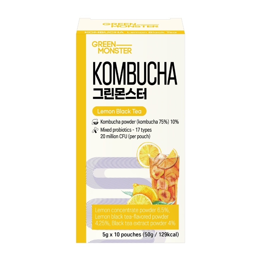 Kombucha Lemon Black Tea Flavoured 5gx10s image