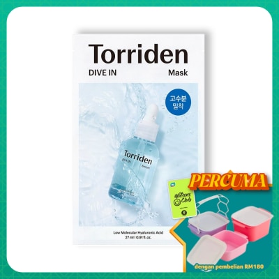 TORRIDEN - DIVE-IN Low Molecular Hyaluronic Acid Mask Pack 1S