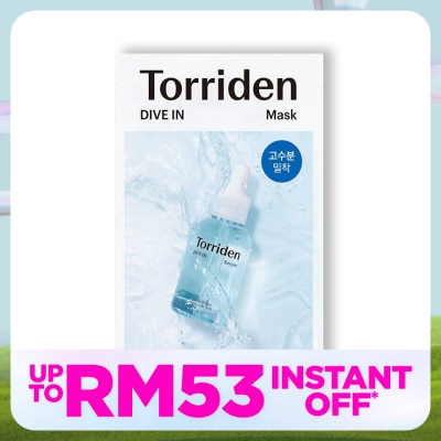 TORRIDEN DIVE-IN Low Molecular Hyaluronic Acid Mask Pack 1S