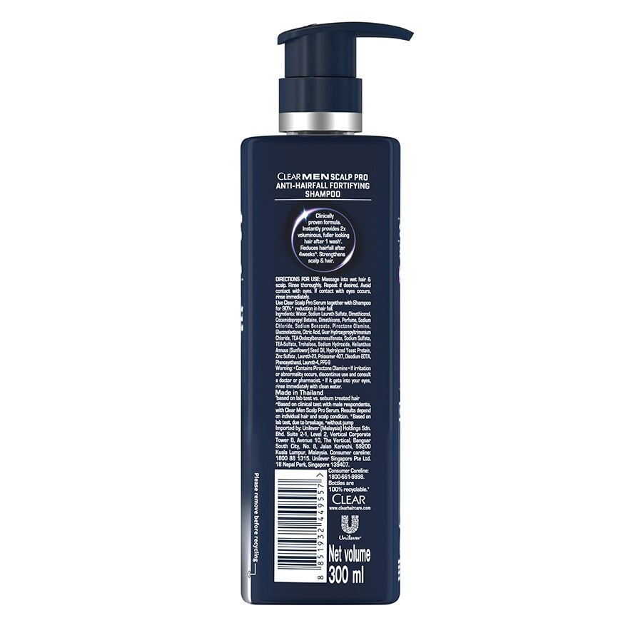 Scalp Pro Anti-Hairfall Fortifying Shampoo 300ml