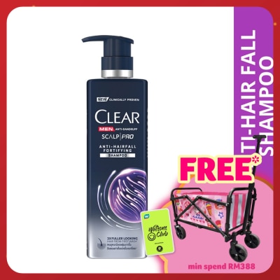CLEAR MEN Scalp Pro Anti-Hairfall Fortifying Shampoo 300ml