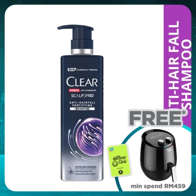 CLEAR MEN Scalp Pro Anti-Hairfall Fortifying Shampoo 300ml