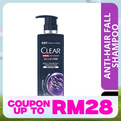 CLEAR MEN Scalp Pro Anti-Hairfall Fortifying Shampoo 300ml