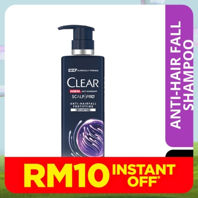 CLEAR MEN Scalp Pro Anti-Hairfall Fortifying Shampoo 300ml