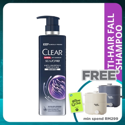 CLEAR MEN Scalp Pro Anti-Hairfall Fortifying Shampoo 300ml