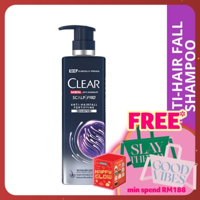 CLEAR MEN Scalp Pro Anti-Hairfall Fortifying Shampoo 300ml