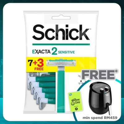 SCHICK Exacta 2 Sensitive Disposable Razor 7+3S