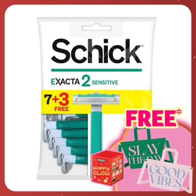 SCHICK Exacta 2 Sensitive Disposable Razor 7+3S