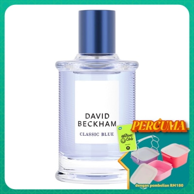 DAVID BECKHAM - Classic Blue Eau De Toilette 50ml
